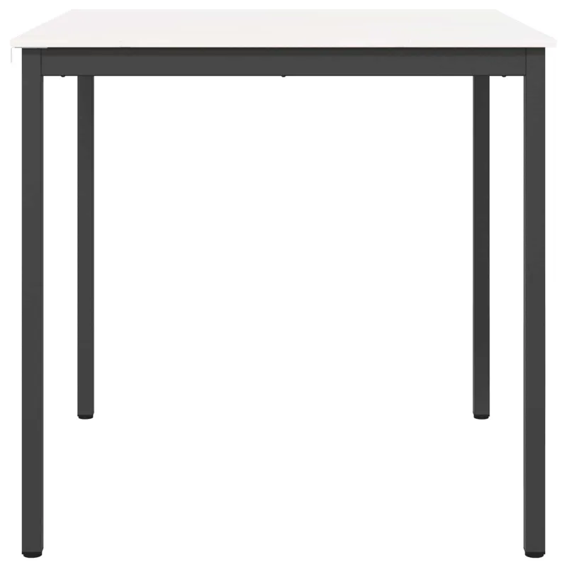 Baro stalas Balta 110 x 110 x 105 cm Kietos pušies mediena