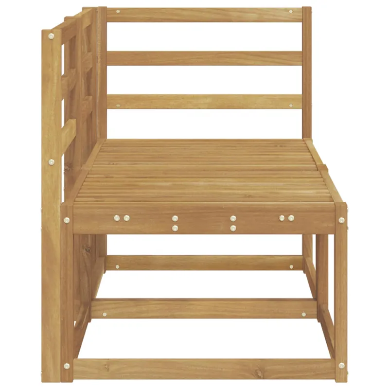 Lauko vidurinė ir kampinė sofa 2 Vienetas Balta