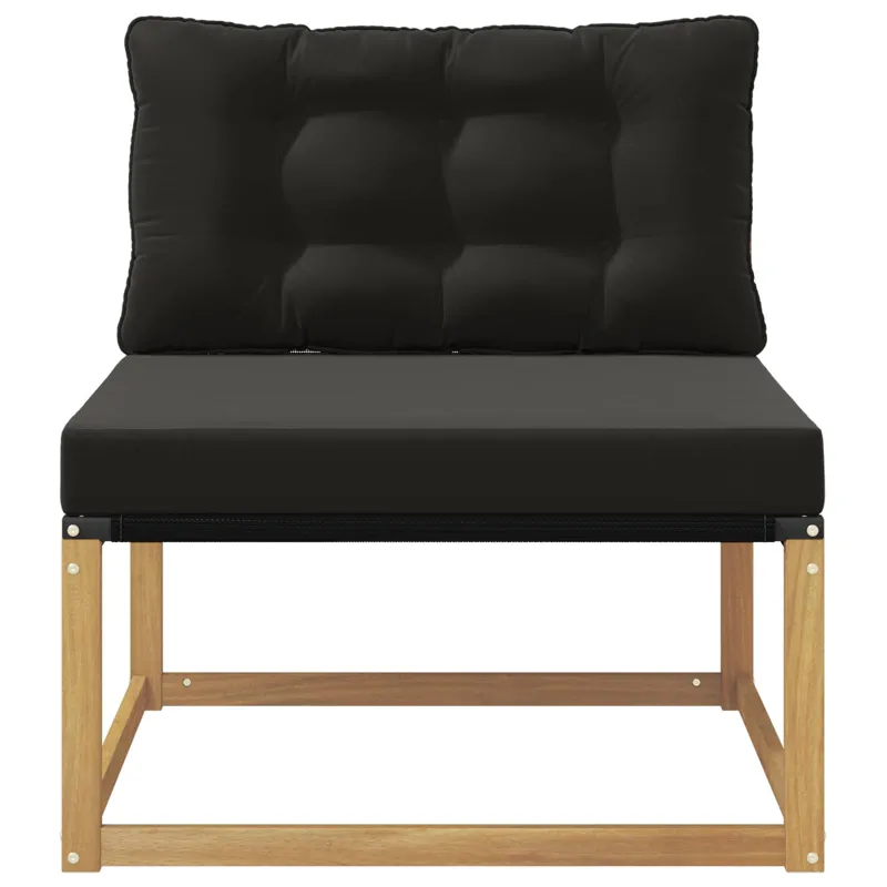 Lauko Vidurinis Sofa su pagalve Balta 79 x 83 x 73 cm plienas