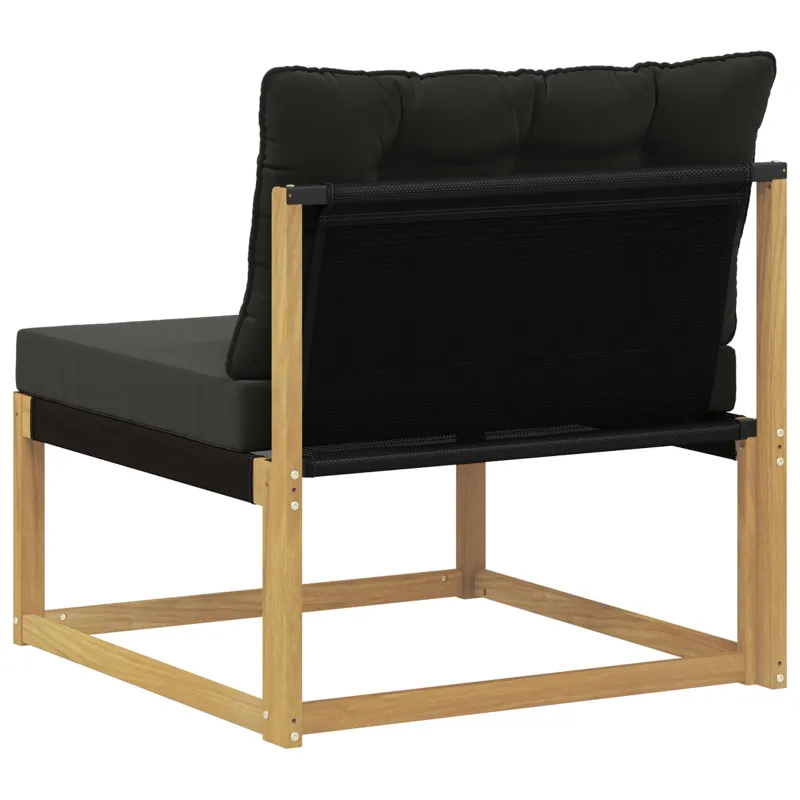 Lauko Vidurinis Sofa su pagalve Balta 79 x 83 x 73 cm plienas