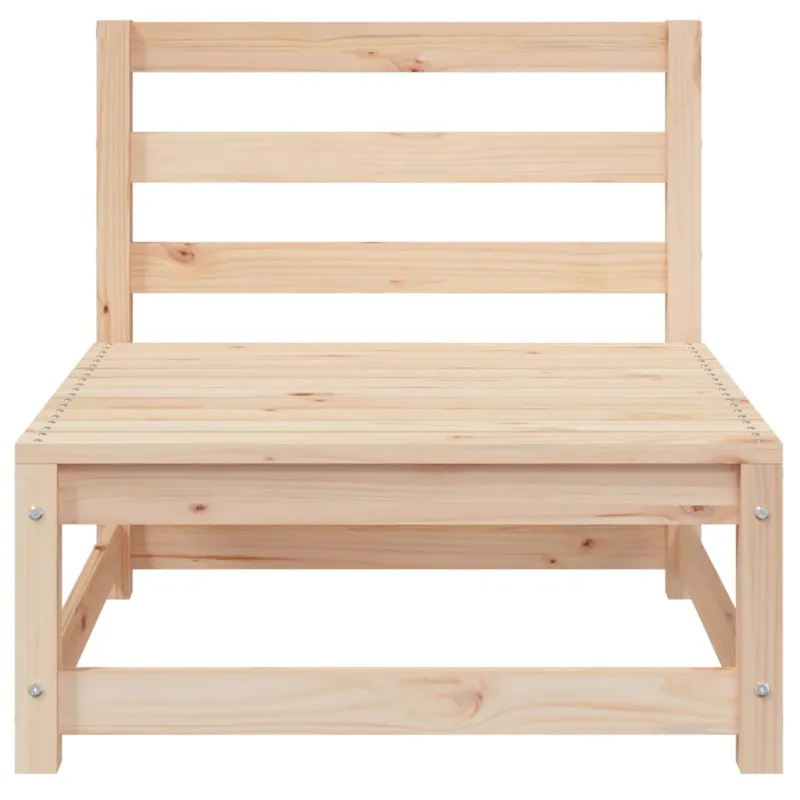 Dvivietė sodo sofa, pušies medienos masyvas