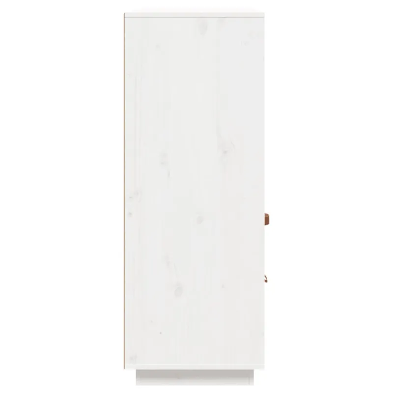 Komoda, balta, 100x40x108,5cm, pušies medienos masyvas