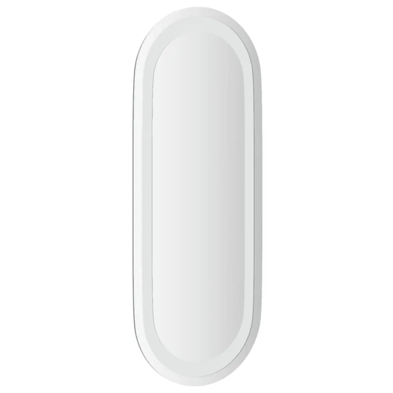Vonios kambario LED veidrodis, 50x20 cm, ovalus
