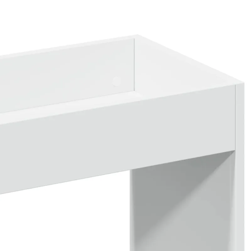 Komoda, baltos spalvos, 63x33x100cm, apdirbta mediena
