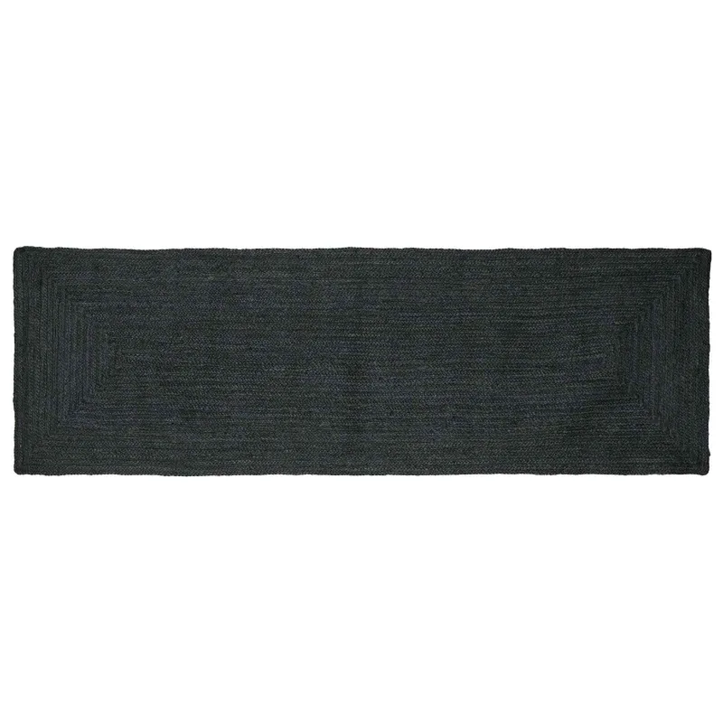 Zoninės kiliminės dangos Tamsiai pilka 80 x 200 cm Džiutas