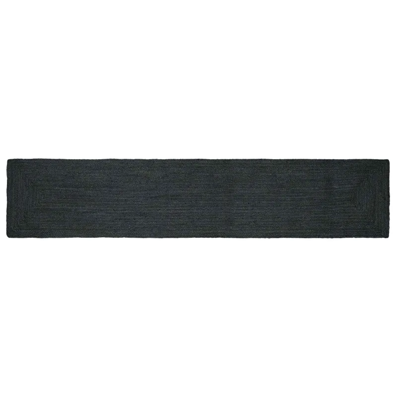 Zoninės kiliminės dangos Tamsiai pilka 80 x 400 cm Džiutas