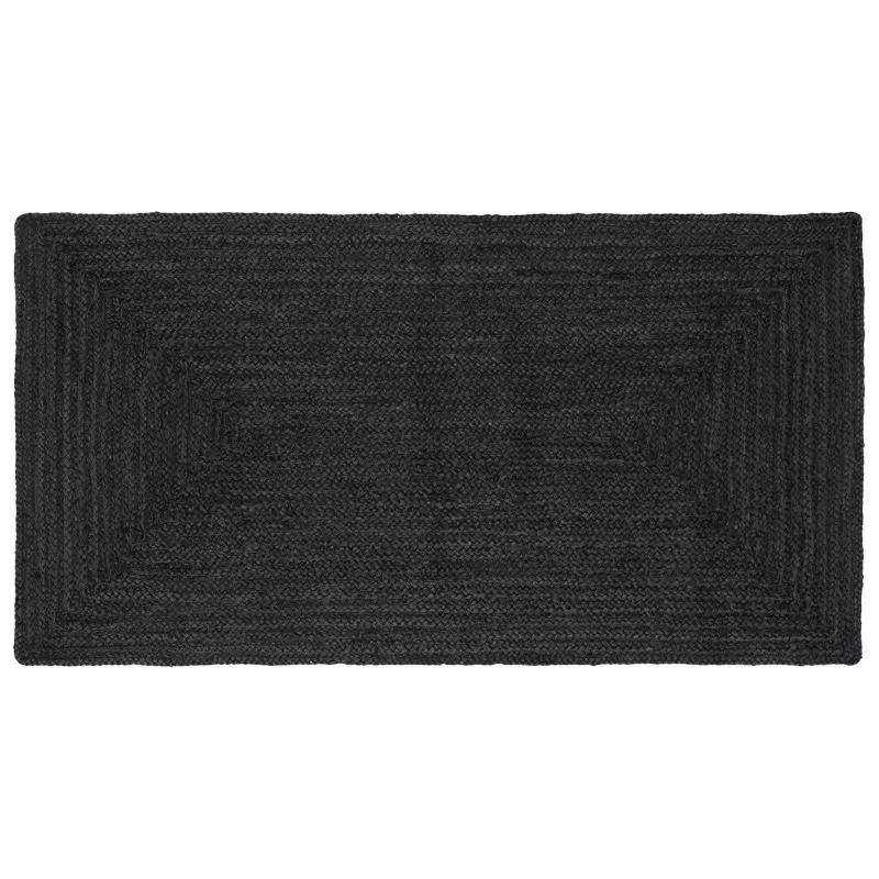 Zoninės kiliminės dangos Tamsiai pilka 100 x 200 cm Džiutas