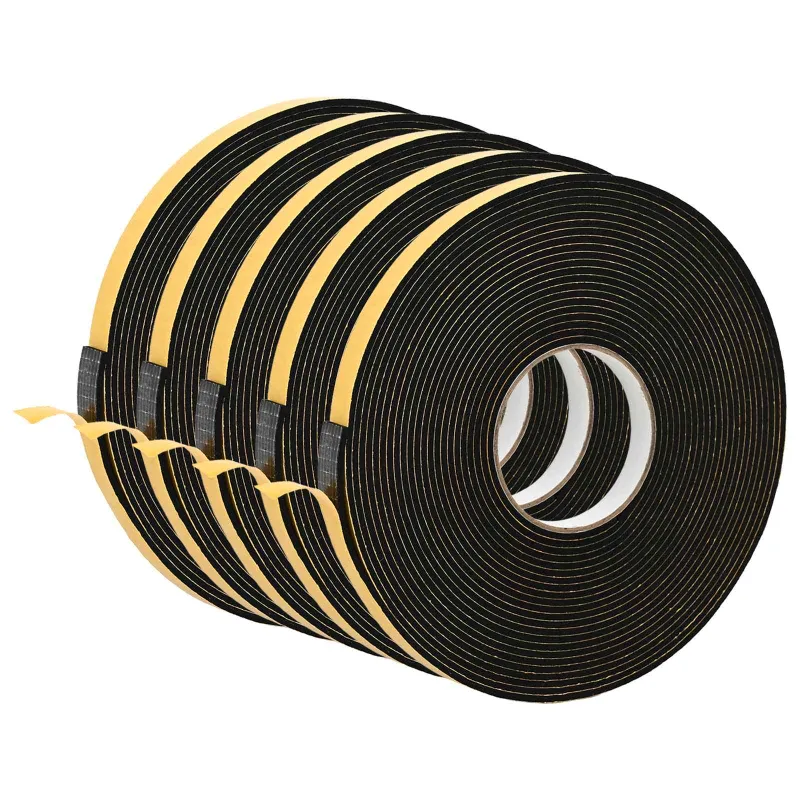 Savigautinė putų juosta 5 pcs Juoda 15mm x 10m CR putplastis