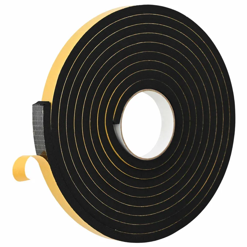 Savigautinė putų juosta 4 pcs Juoda 20mm x 5m CR putplastis