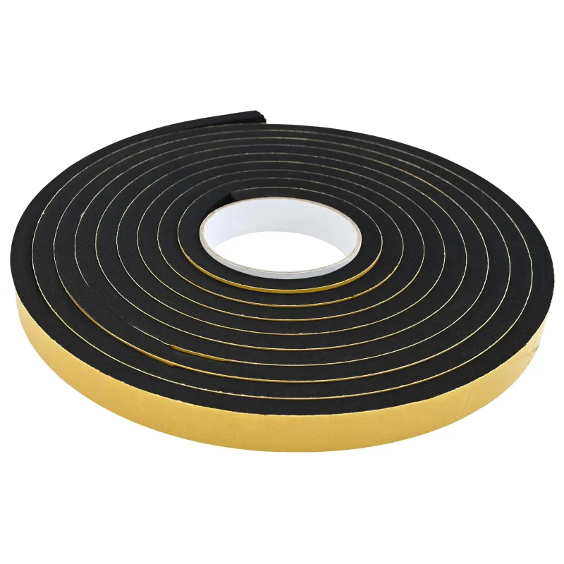 Savigautinė putų juosta 4 pcs Juoda 20mm x 5m CR putplastis