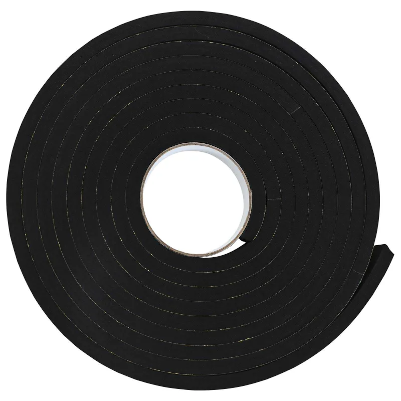 Savigautinė putų juosta 4 pcs Juoda 20mm x 5m CR putplastis