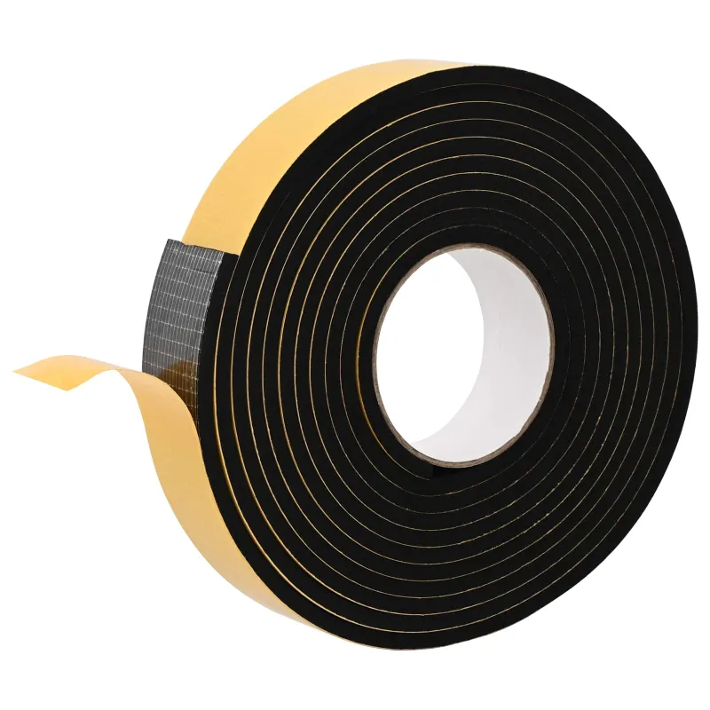 Savigautinė putų juosta 4 pcs Juoda 40mm x 5m CR putplastis