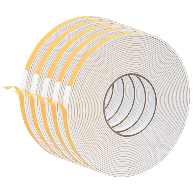 Savigautinė putų juosta 5 pcs Balta 10mm x 10m CR putplastis