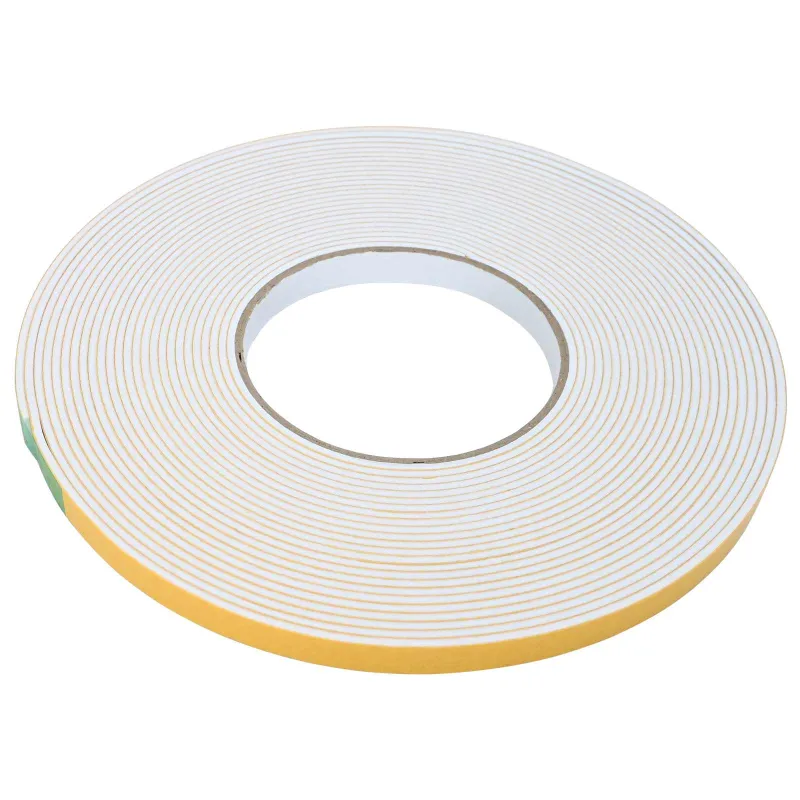 Savigautinė putų juosta 10 pcs Balta 10mm x 10m CR putplastis