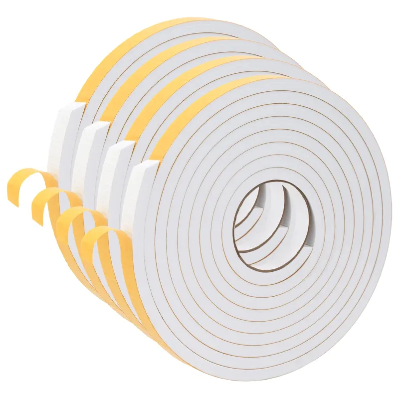 Savigautinė putų juosta 4 pcs Balta 20mm x 5m CR putplastis