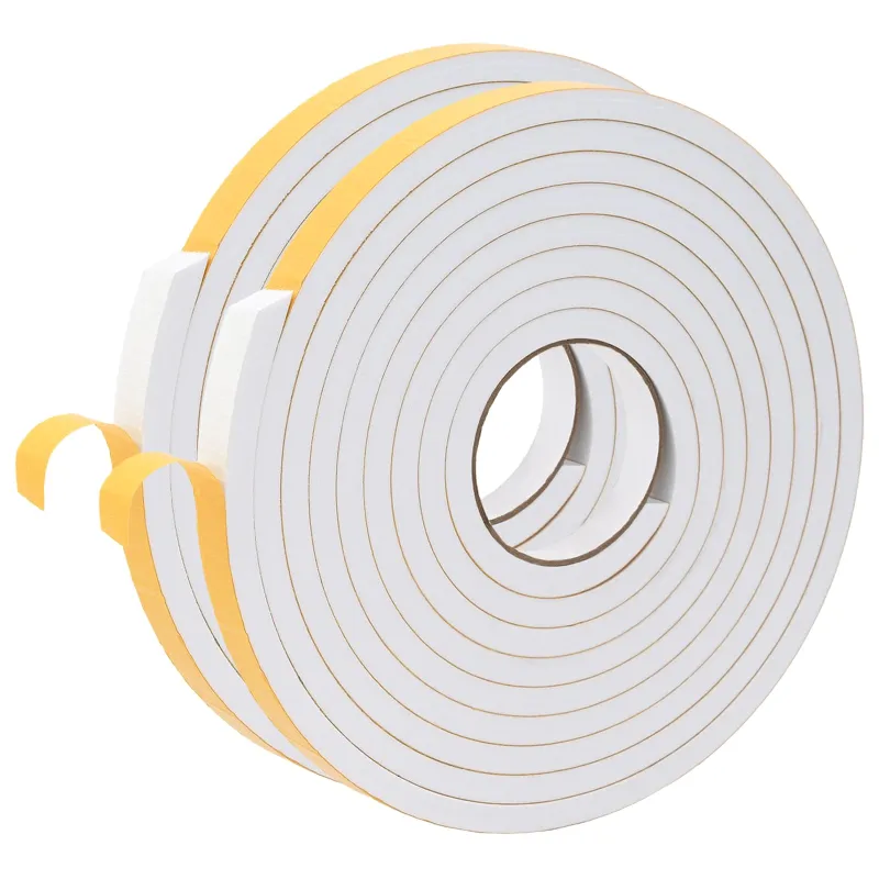 Savigautinė putų juosta 2 pcs Balta 20mm x 5m CR putplastis