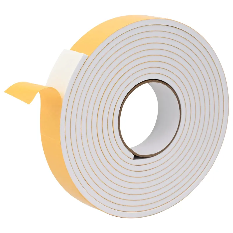 Savigautinė putų juosta 2 pcs Balta 40mm x 5m CR putplastis