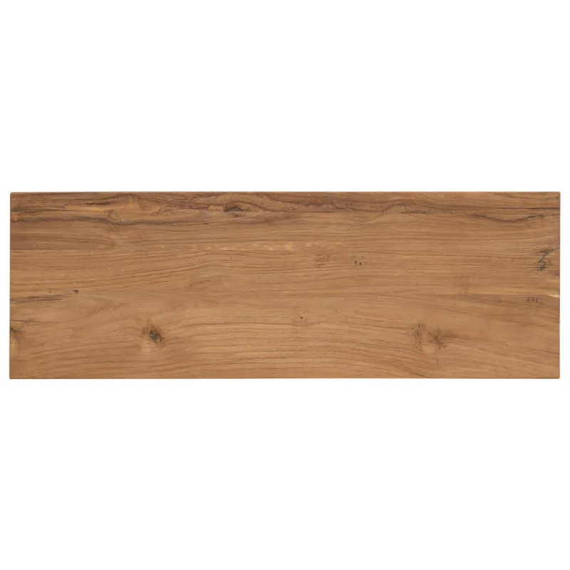 Konsolinis stalas Natūrali 90 x 30 x 80 cm Kieto teka medžio