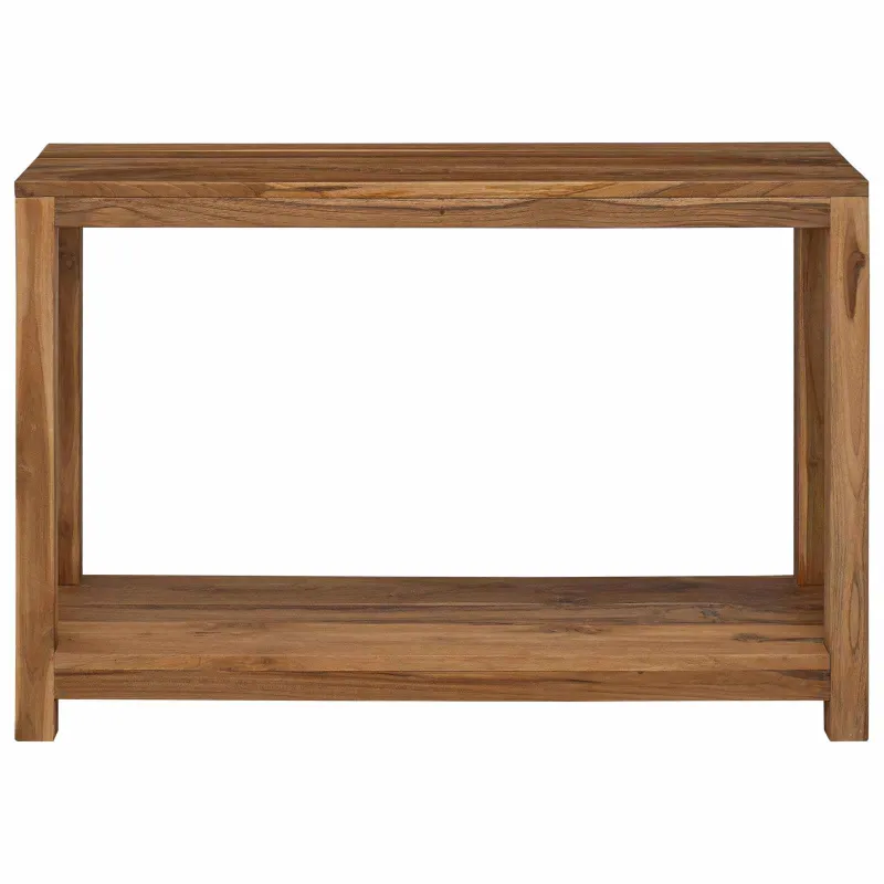 Konsolinis stalas Natūrali 110 x 35 x 75 cm Kieto teka medžio