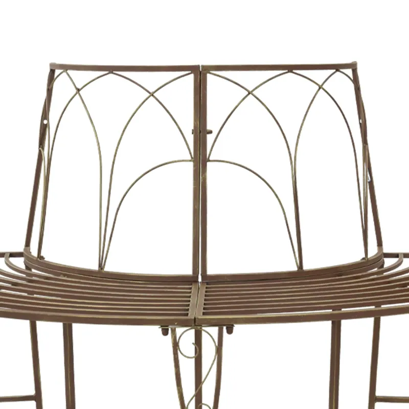 Medžio suolelis 4-Vietų skaičius 160 x 80 x 89 cm Plienas