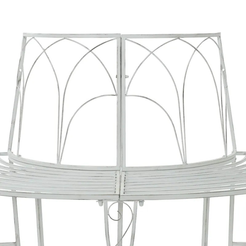 Medžio suolelis 4-Vietų skaičius 160 x 80 x 89 cm Plienas