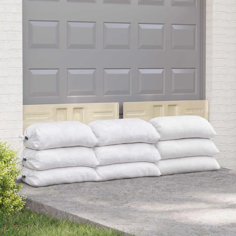 Audiniai maišai 250 pcs Balta 50 x 80 cm PP