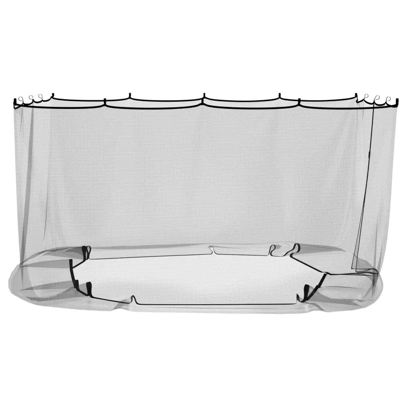 Uodų tinklelį pavėsinei 220 tinklas Juoda 3,6 x 3 x 2 m