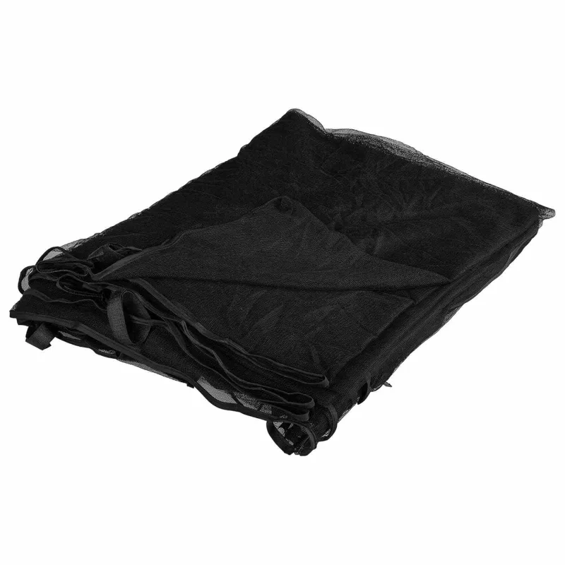Uodų tinklelį pavėsinei 220 tinklas Juoda 6 x 3 x 2 m