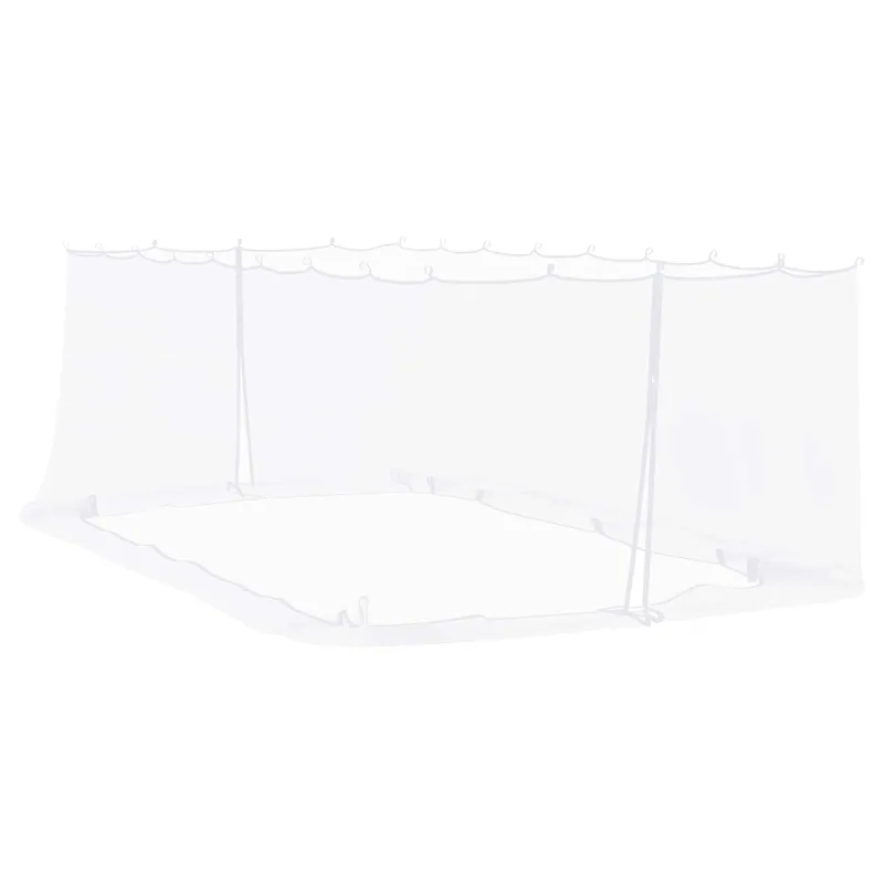 Uodų tinklelį pavėsinei 220 tinklas Balta 6 x 3 x 2 m