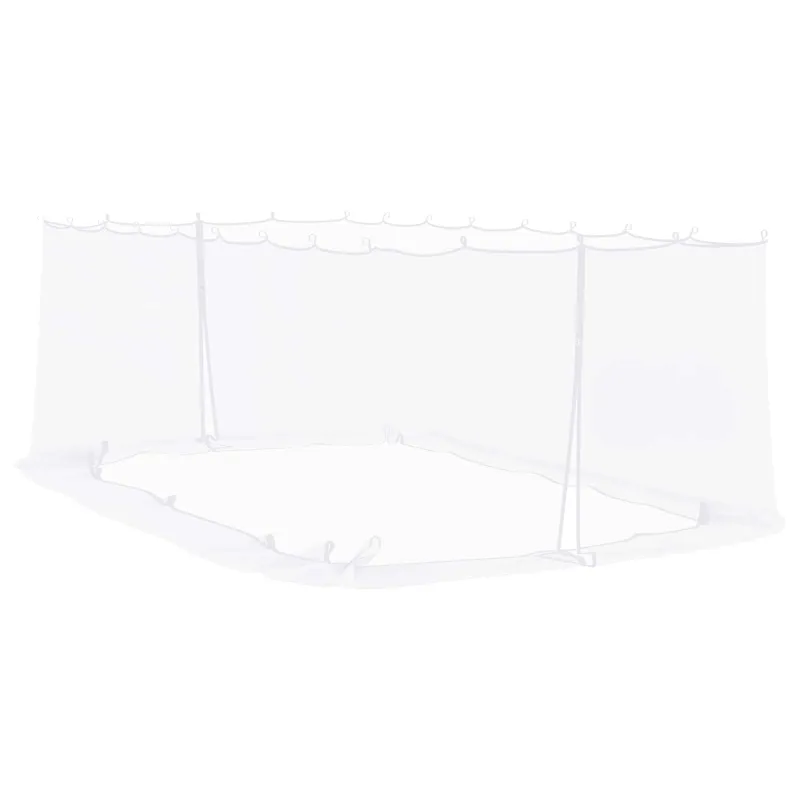Uodų tinklelį pavėsinei 220 tinklas Balta 6 x 3 x 2 m