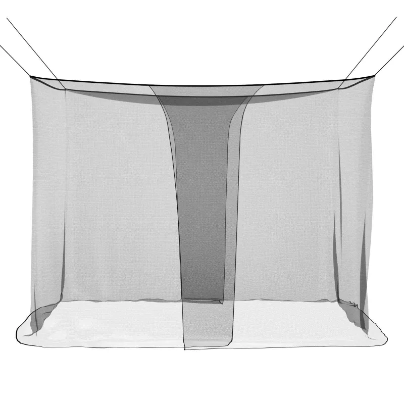 Moskito tinklas lovai 156 akies 3 pcs Juoda Poliesteris
