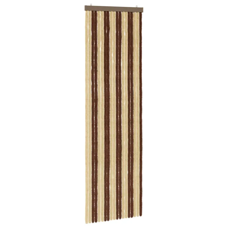 Vabzdžių Užuolaida iš Chenille Ruda ir beigė 56 x 185 cm