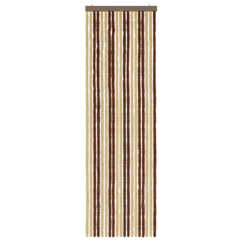 Vabzdžių Užuolaida iš Chenille Ruda ir beigė 56 x 185 cm