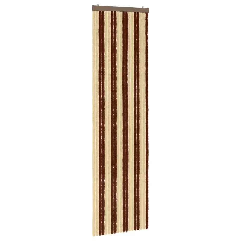 Vabzdžių Užuolaida iš Chenille Ruda ir beigė 56 x 200 cm