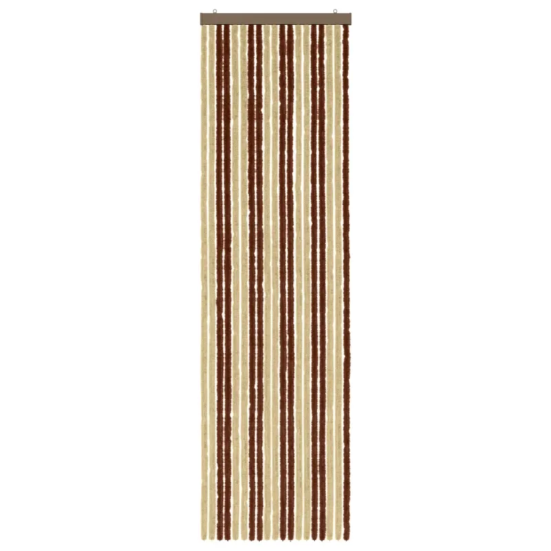 Vabzdžių Užuolaida iš Chenille Ruda ir beigė 56 x 200 cm