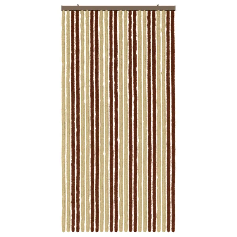 Vabzdžių Užuolaida iš Chenille Ruda ir beigė 100 x 200 cm