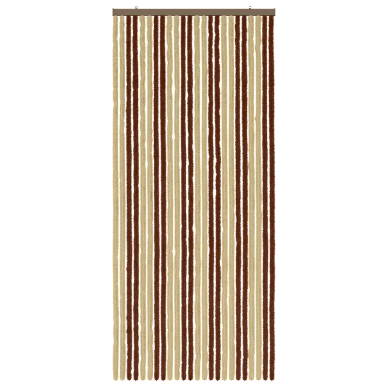Vabzdžių Užuolaida iš Chenille Ruda ir beigė 100 x 230 cm