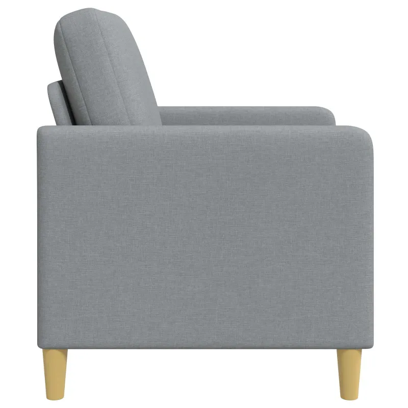Sofa su saugojimo vieta Šviesiai pilka 72 x 78 x 87 cm
