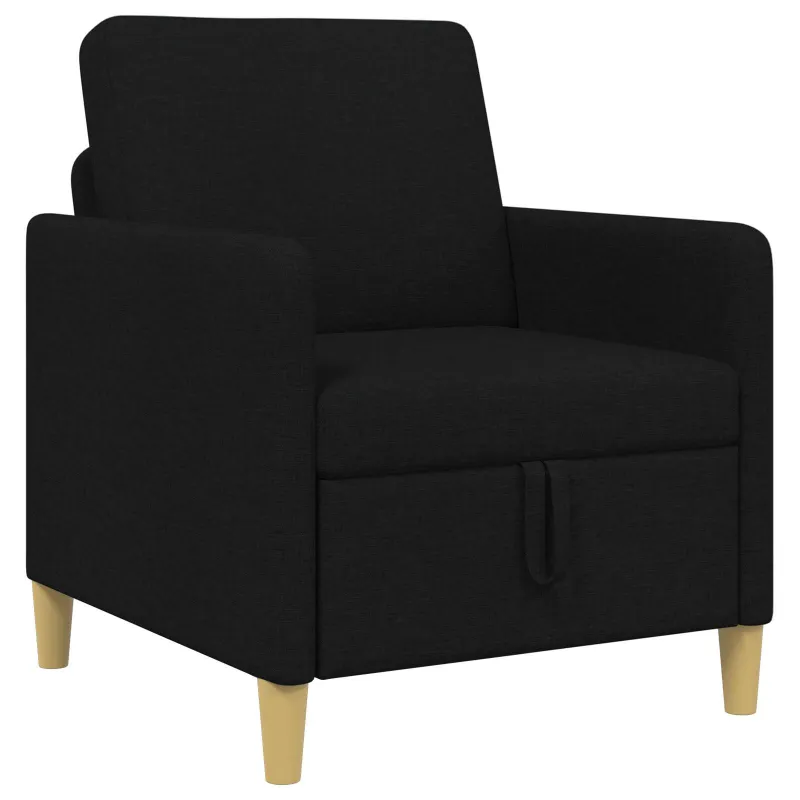 Sofa su saugojimo vieta Juoda 72 x 78 x 87 cm Poliesteris