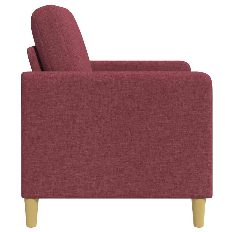 Sofa su saugojimo vieta Vyno raudona 72 x 78 x 87 cm
