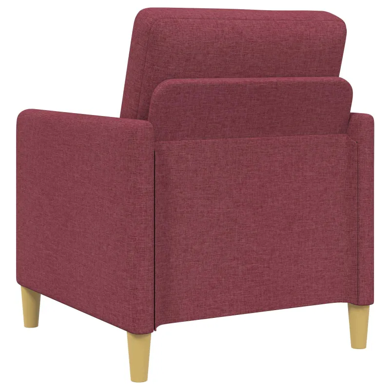 Sofa su saugojimo vieta Vyno raudona 72 x 78 x 87 cm