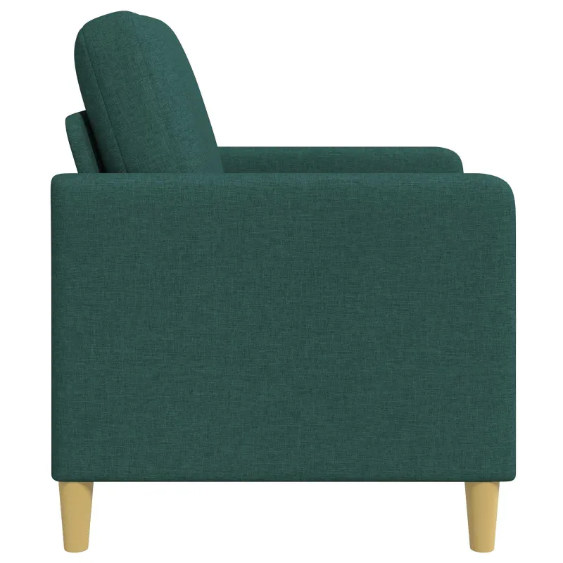 Sofa su saugojimo vieta Tamsiai žalia 72 x 78 x 87 cm