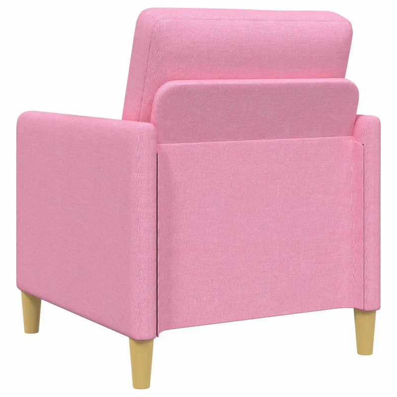 Sofa su saugojimo vieta Rožinė 72 x 78 x 87 cm Poliesteris