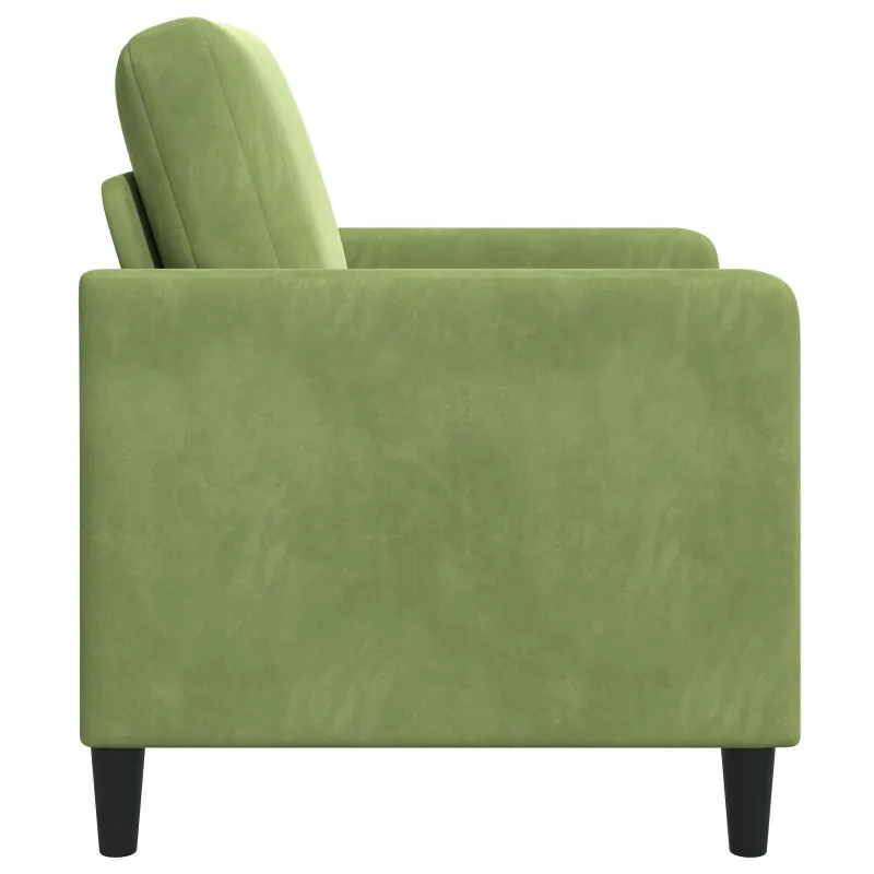 Sofa su saugojimo vieta Šviesiai žalia 72 x 78 x 87 cm
