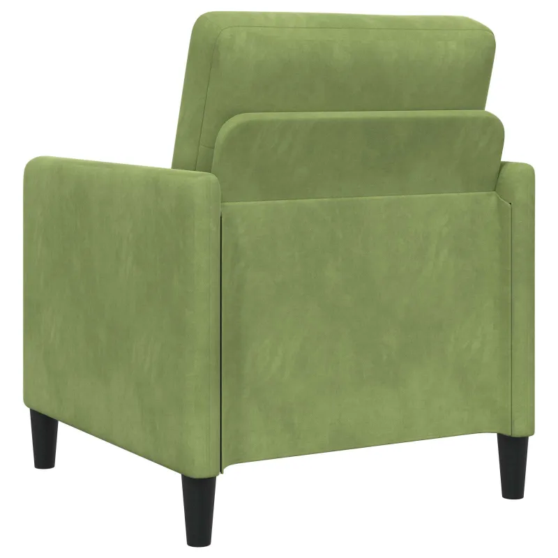 Sofa su saugojimo vieta Šviesiai žalia 72 x 78 x 87 cm