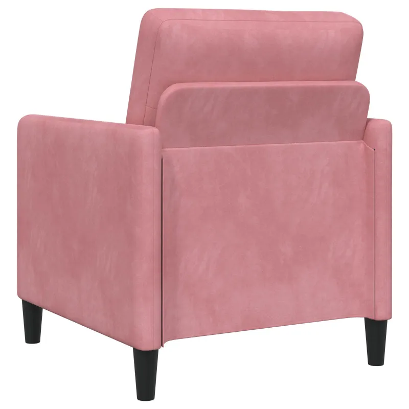 Sofa su saugojimo vieta Rožinė 72 x 78 x 87 cm Poliesteris