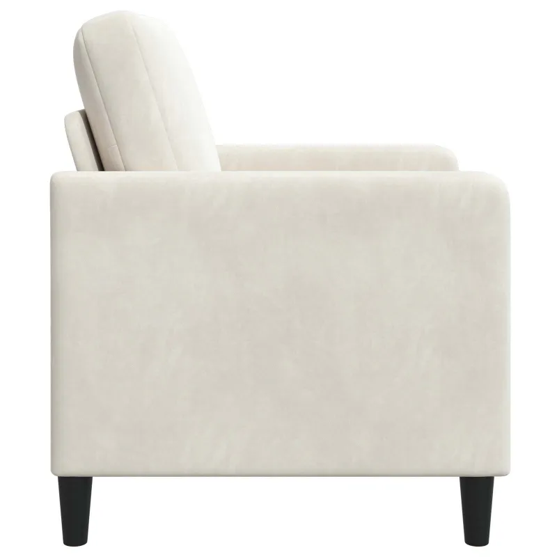 Sofa su saugojimo vieta Kreminė 72 x 78 x 87 cm Poliesteris