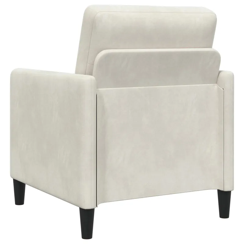 Sofa su saugojimo vieta Kreminė 72 x 78 x 87 cm Poliesteris
