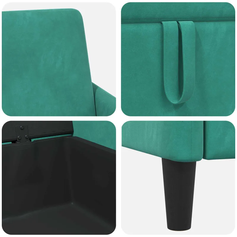 Sofa su saugojimo vieta Turkio 72 x 78 x 87 cm Poliesteris