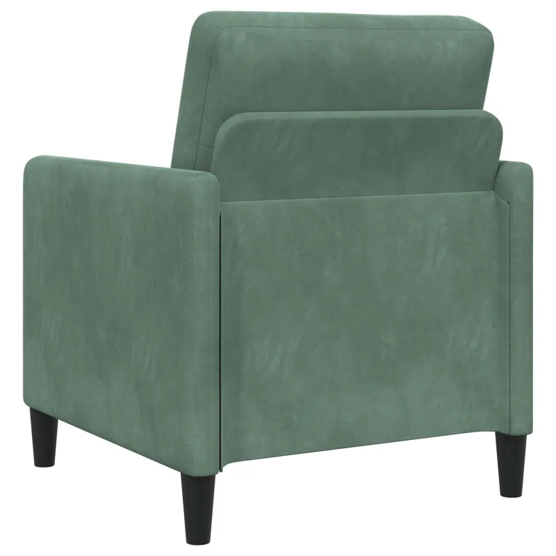 Sofa su saugojimo vieta Jūrinė žalia 72 x 78 x 87 cm